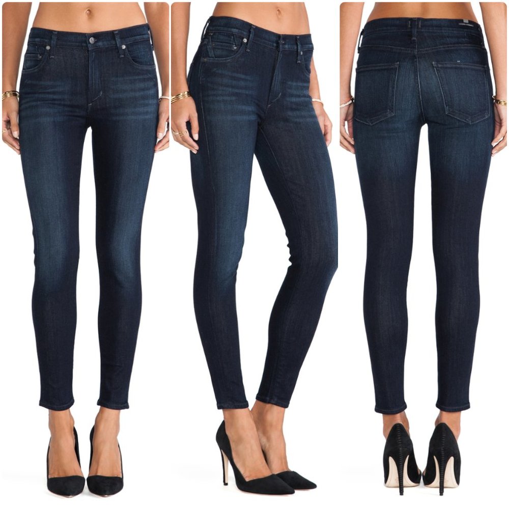Citizens Of Humanity jeans ROCKET CROP HIGH RISE